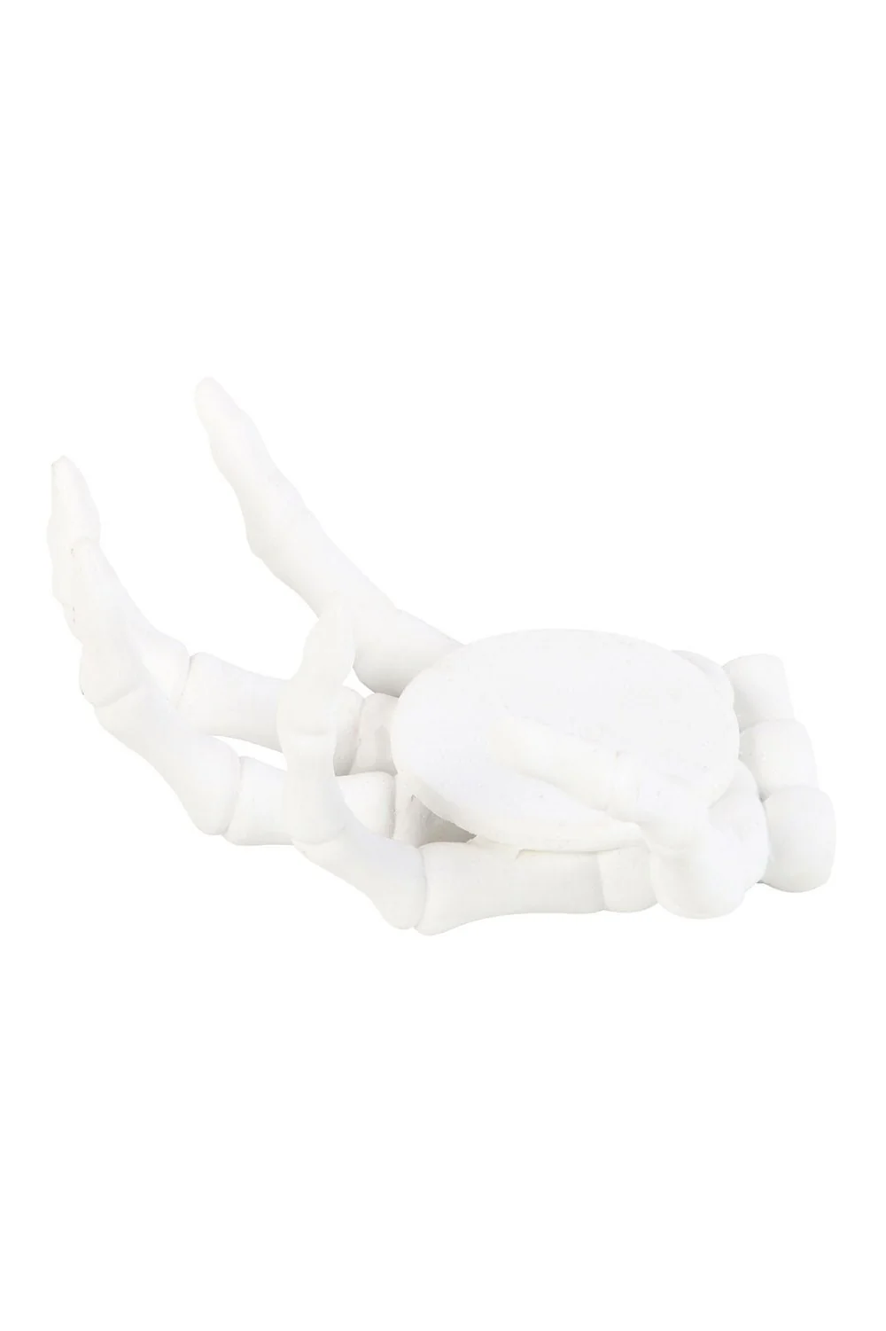 Gothic Halloween Skeleton Hand Coaster and Candle Holder - Image 2
