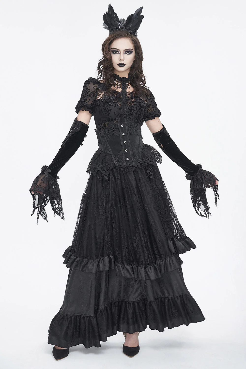 Gothic Majesty Underbust Corset - Image 6