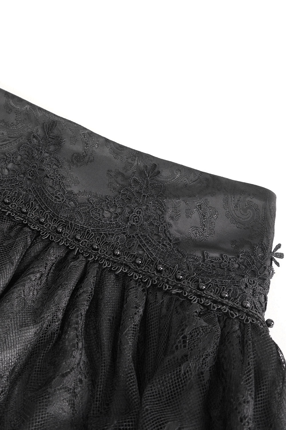 Gothic Manor Ruffled Skirt - Image 11