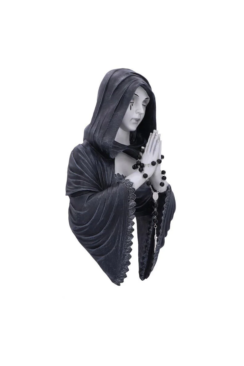 Gothic Prayer Wall Plaque Statue - Image 3