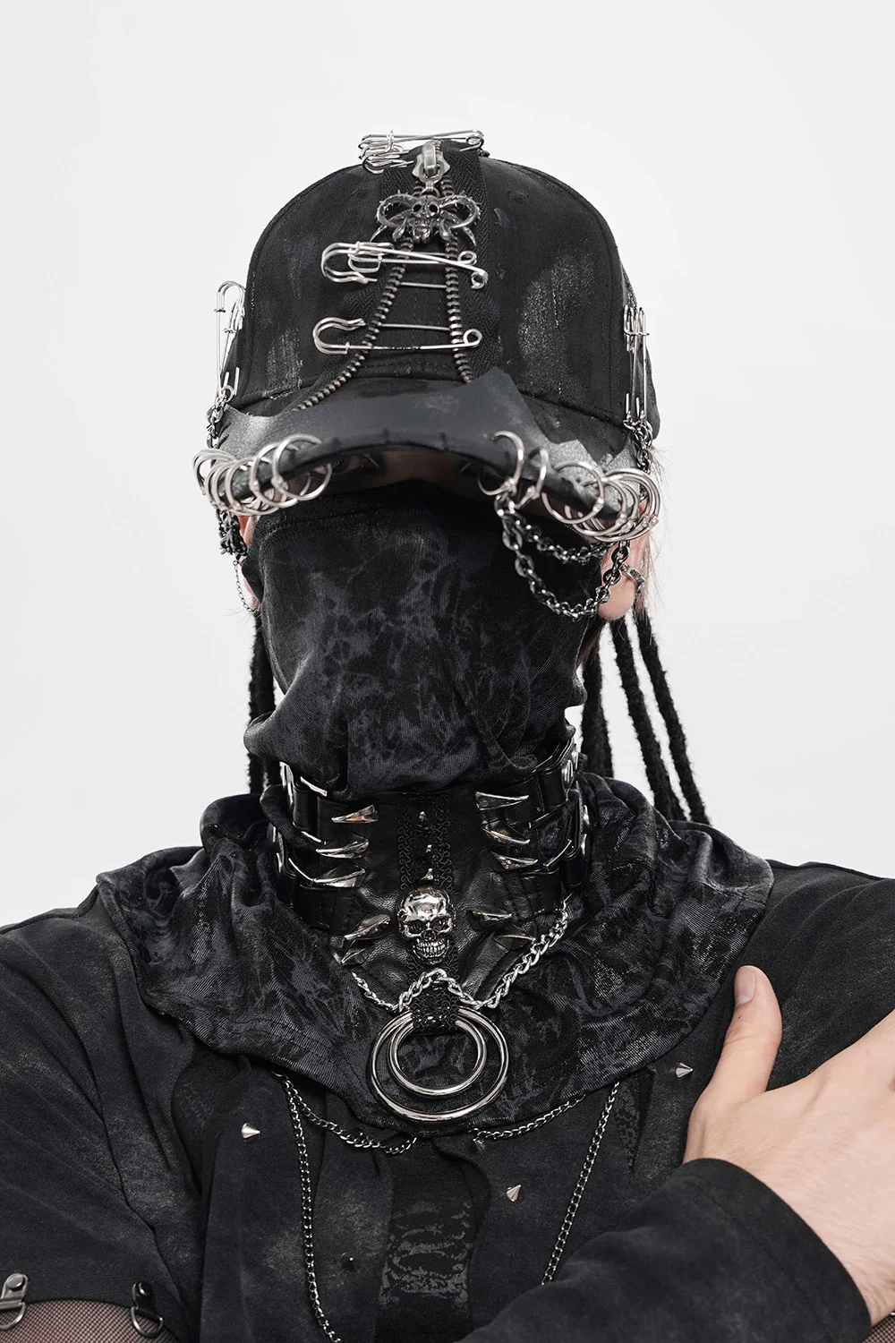 Gravepin Pierced Punk Hat - Image 10