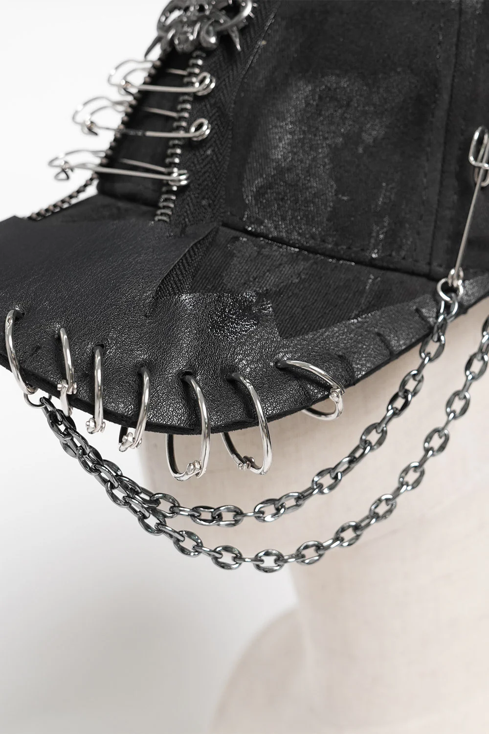 Gravepin Pierced Punk Hat - Image 7