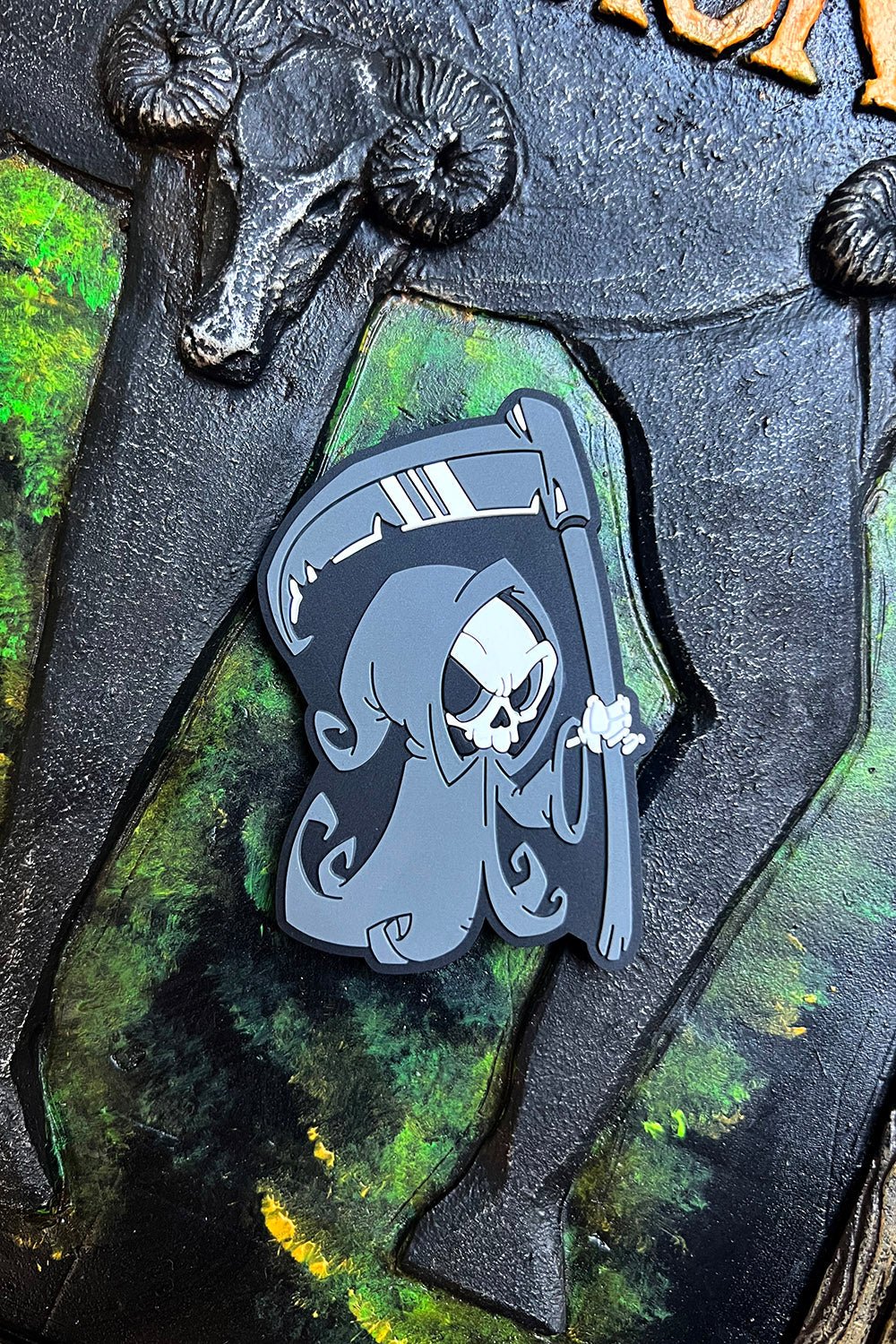 Grim Creeper Rubber Magnet - Image 3