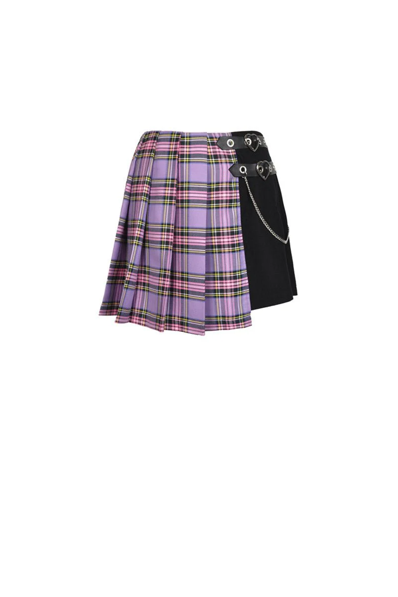 Grunge Love Pleated Skirt - Image 6