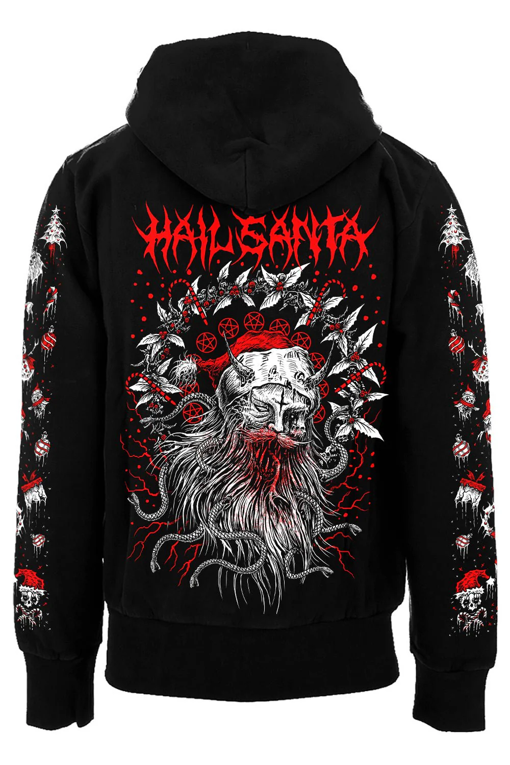 Hail Santa Hoodie - Image 6