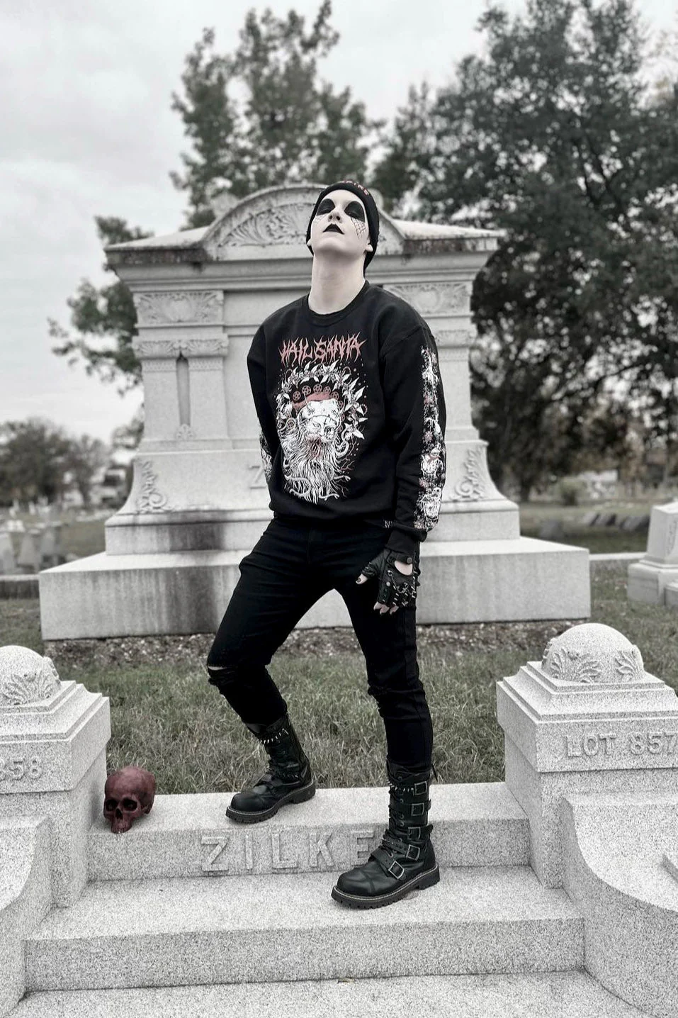 Hail Santa Sweatshirt - Image 7