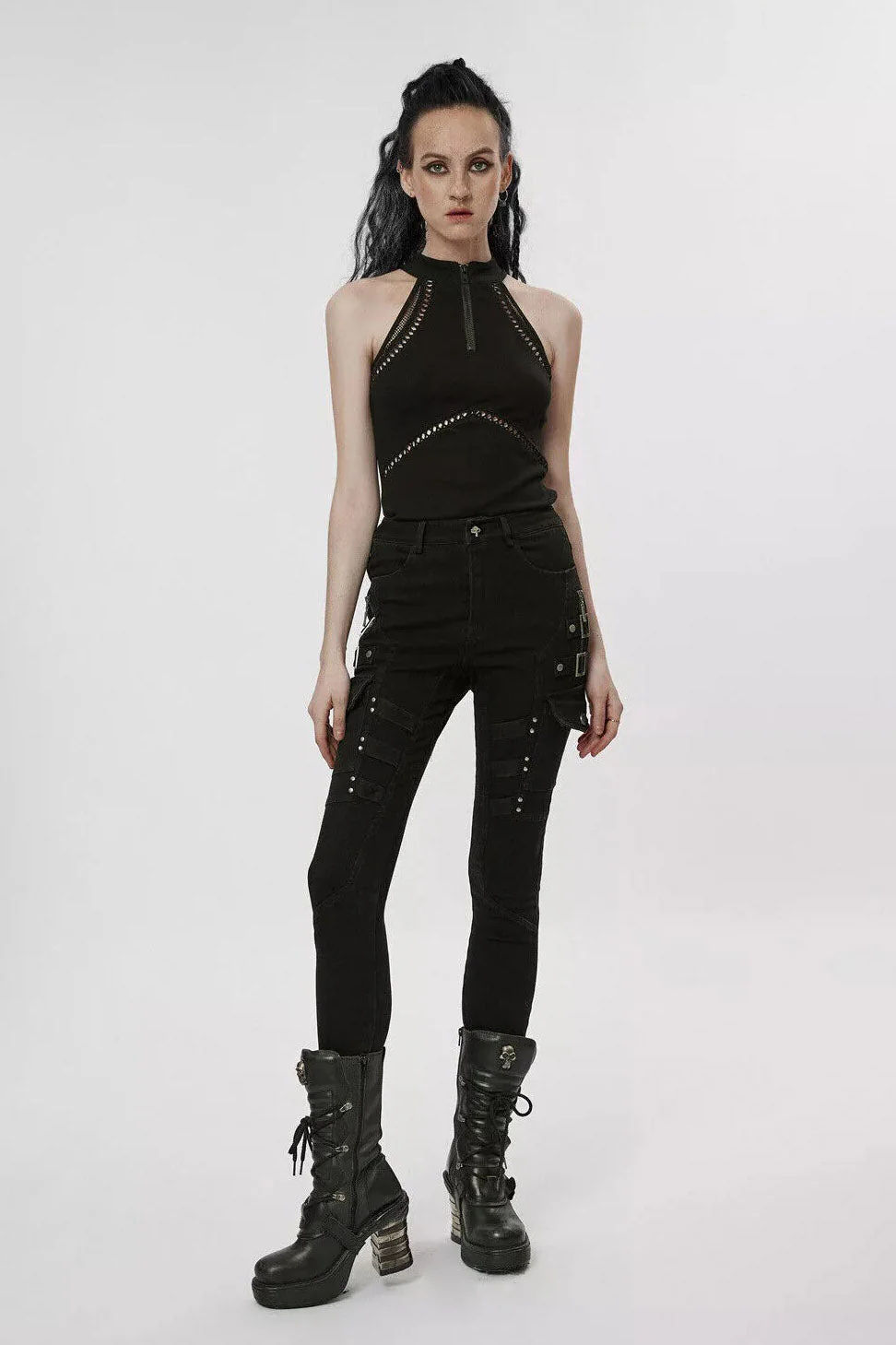 Hallowed Grave Halter Top - Image 2