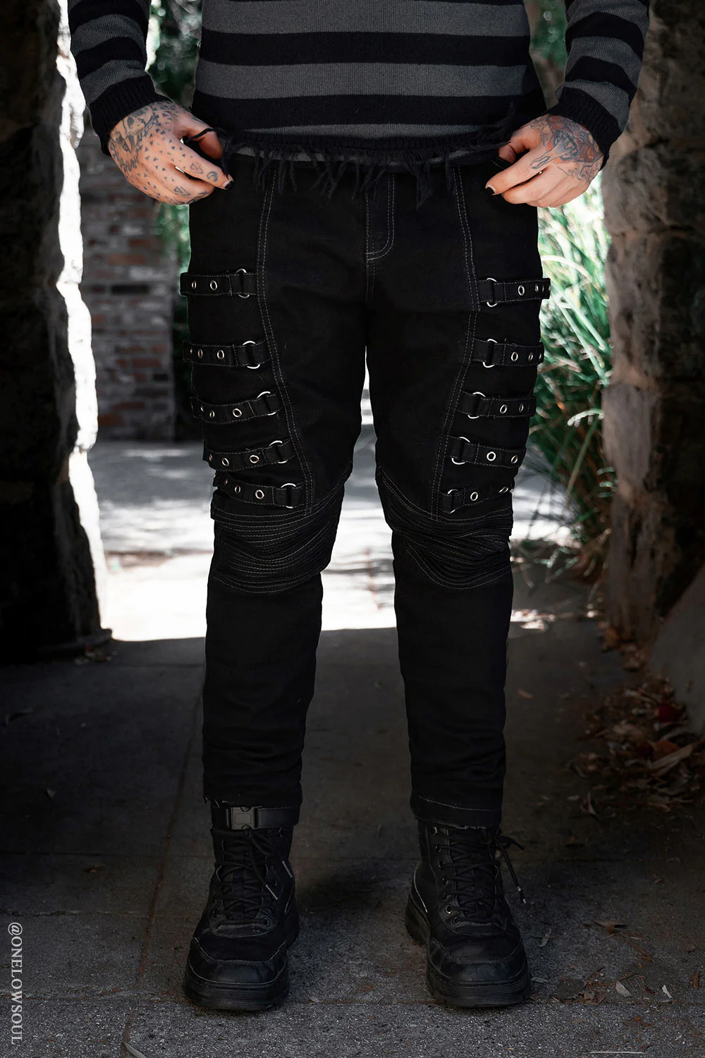 Hallowed Ground Strap Pants [Unisex] - Image 2