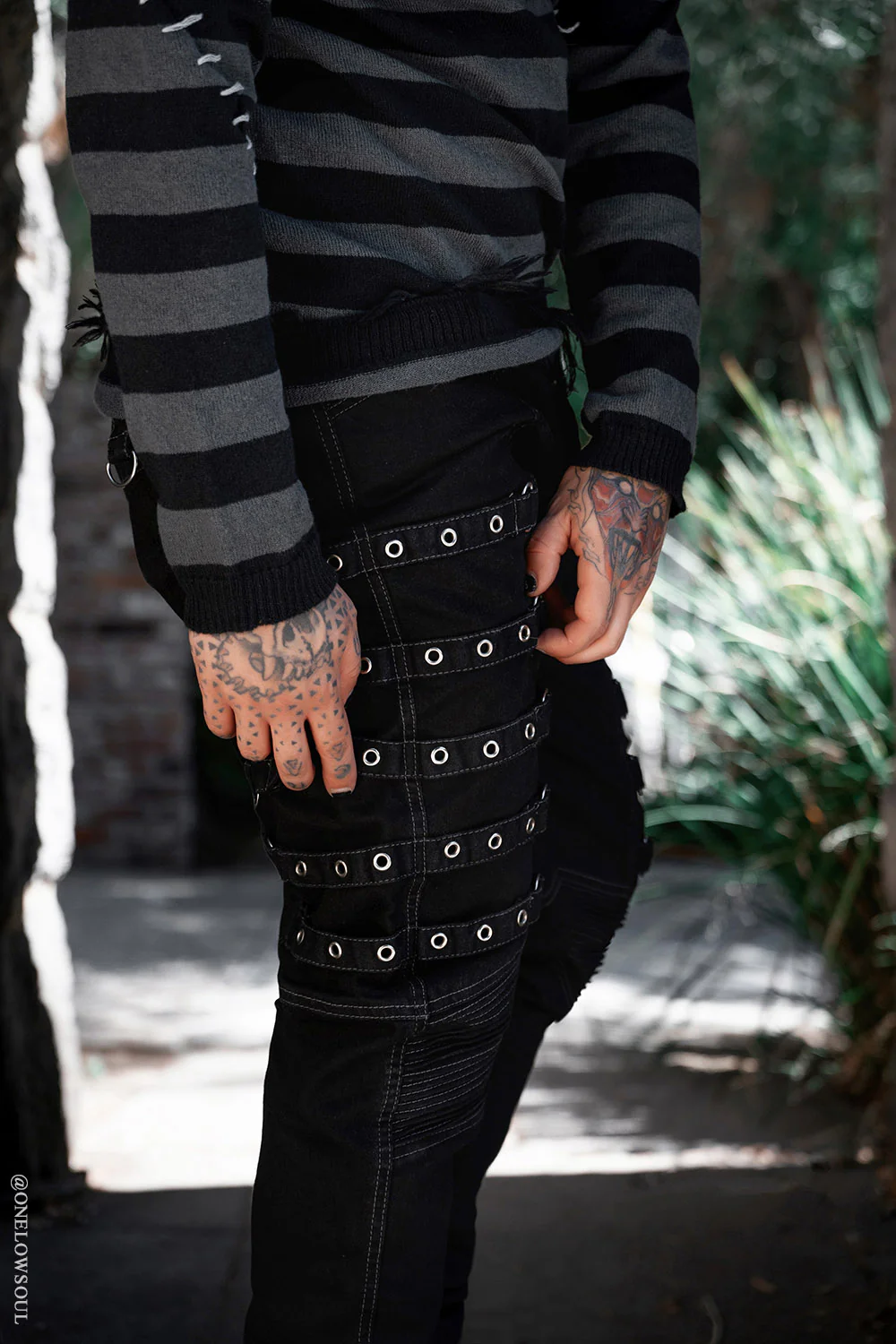 Hallowed Ground Strap Pants [Unisex] - Image 7