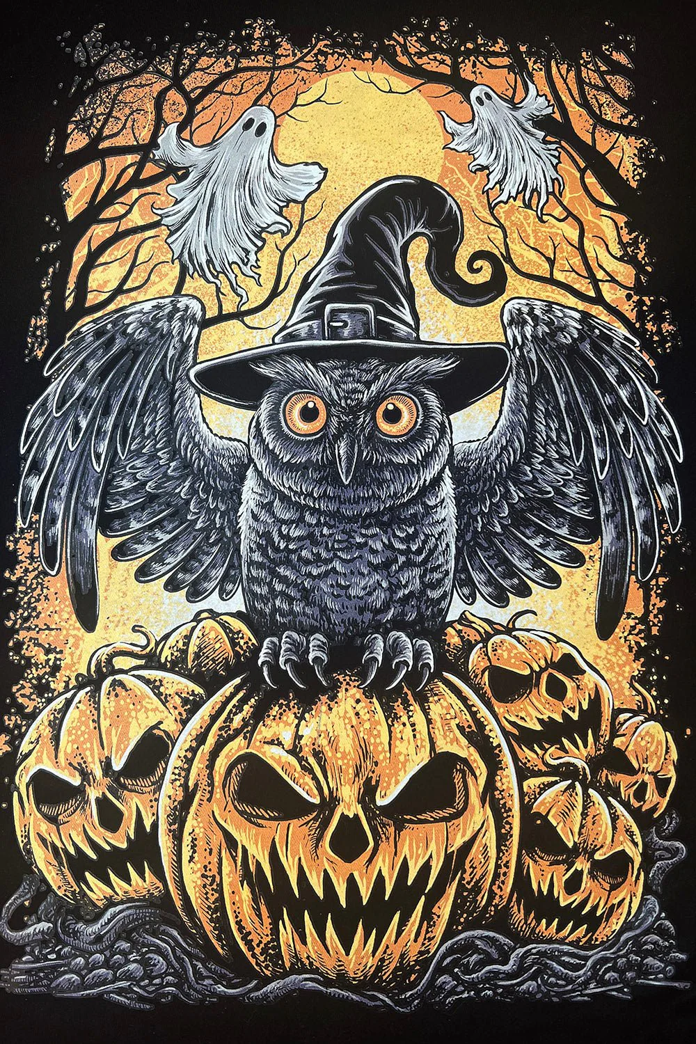 Halloween Owl Hoodie - Image 7