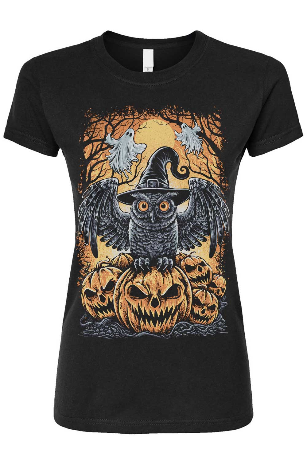 Halloween Owl T-shirt - Image 5
