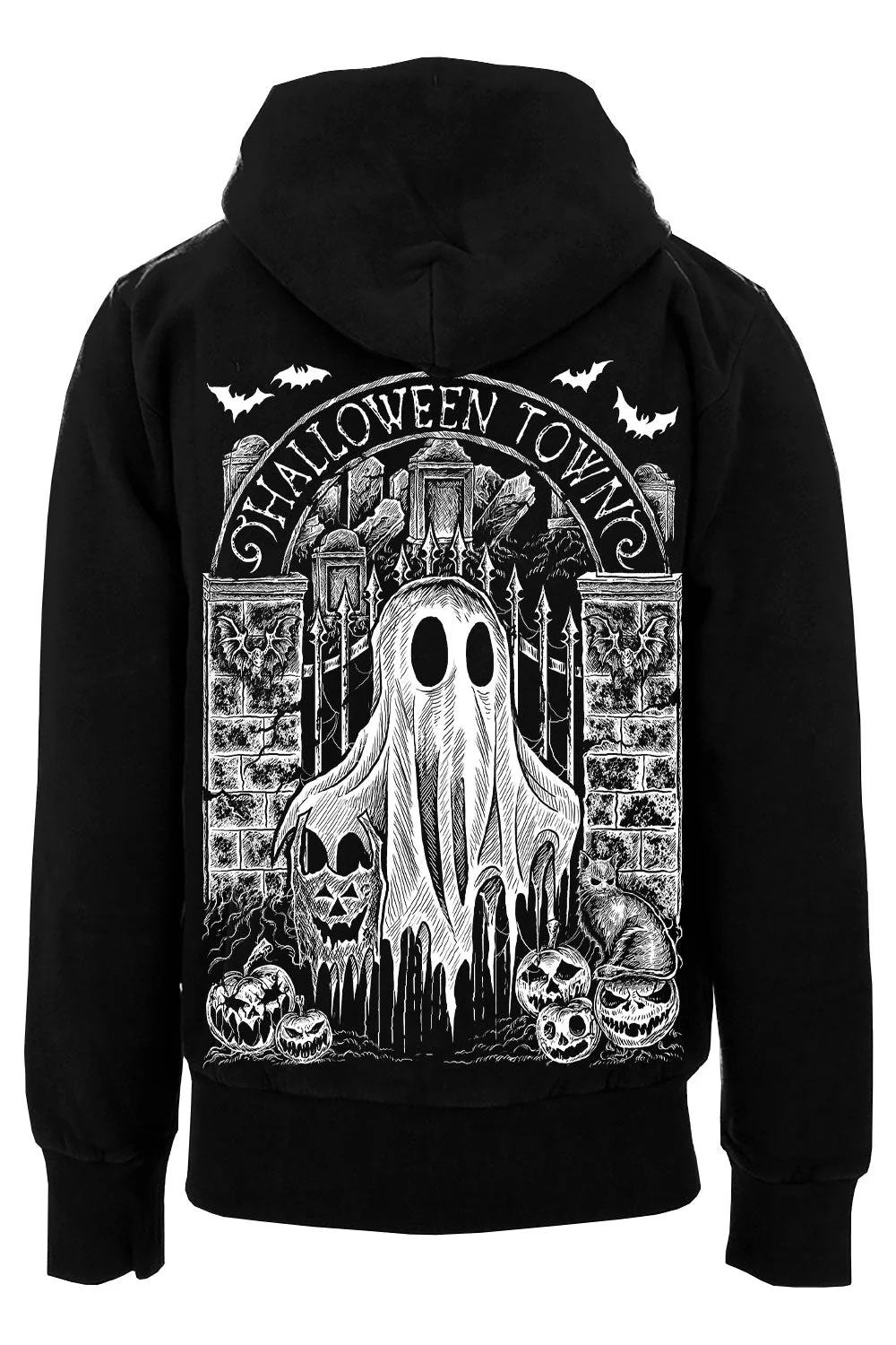 Halloween Town Ghostie Hoodie - Image 4
