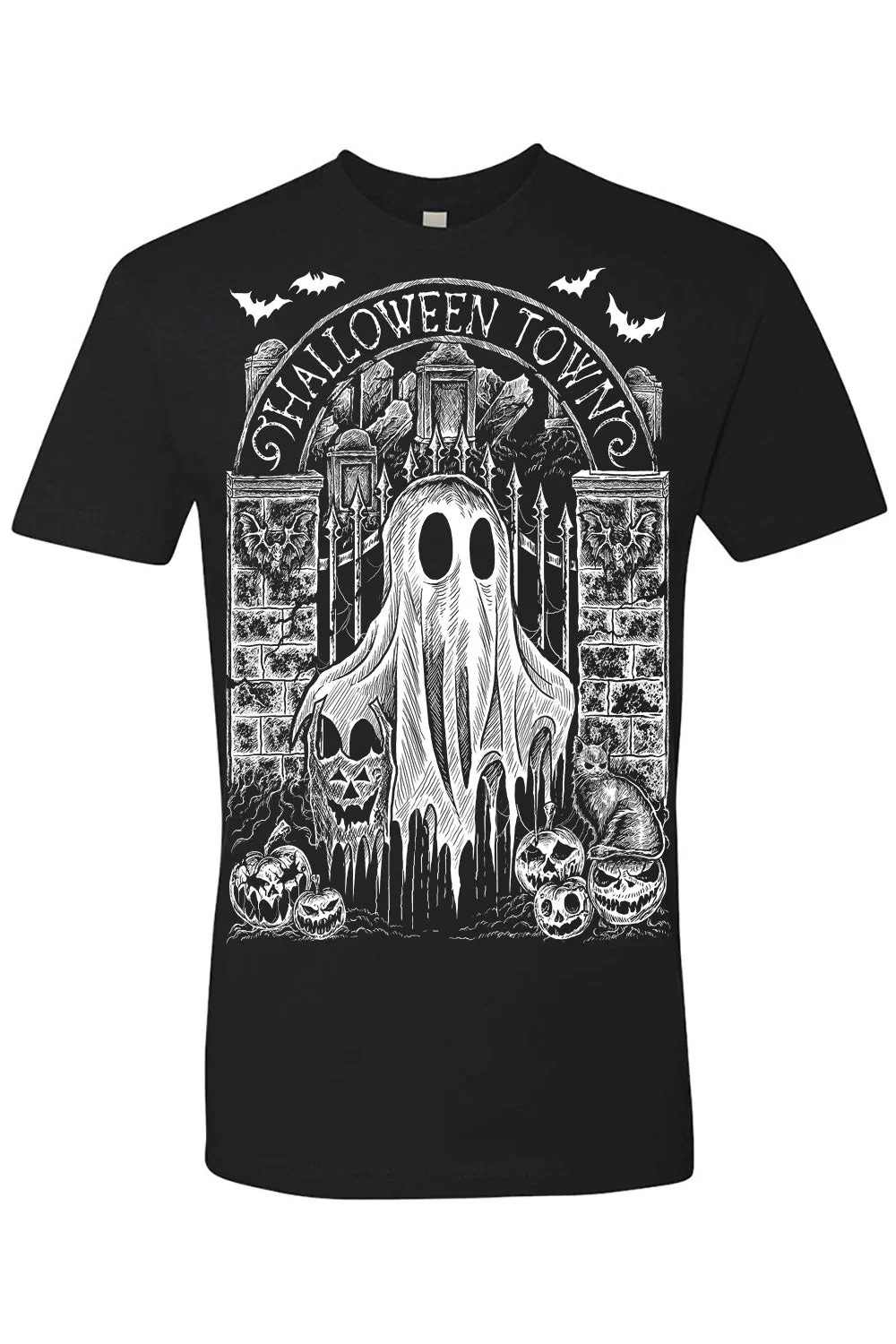 Halloween Town Ghostie T-shirt - Image 6