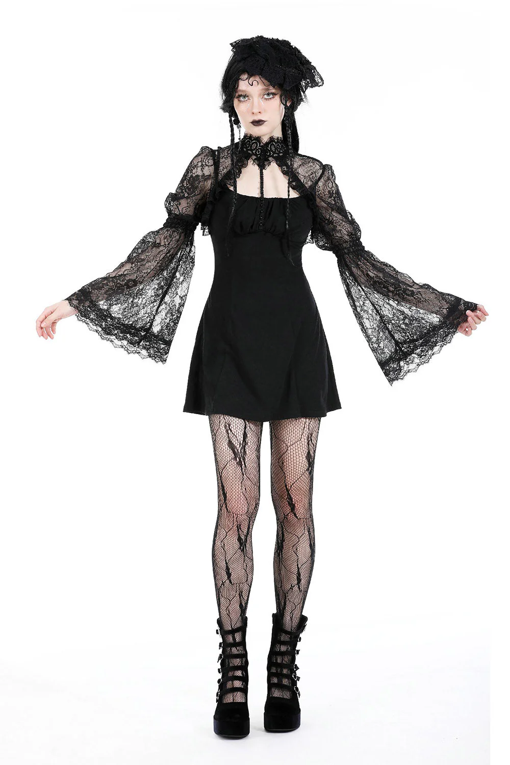 Haunted Gothic Keyhole Dress - Image 2