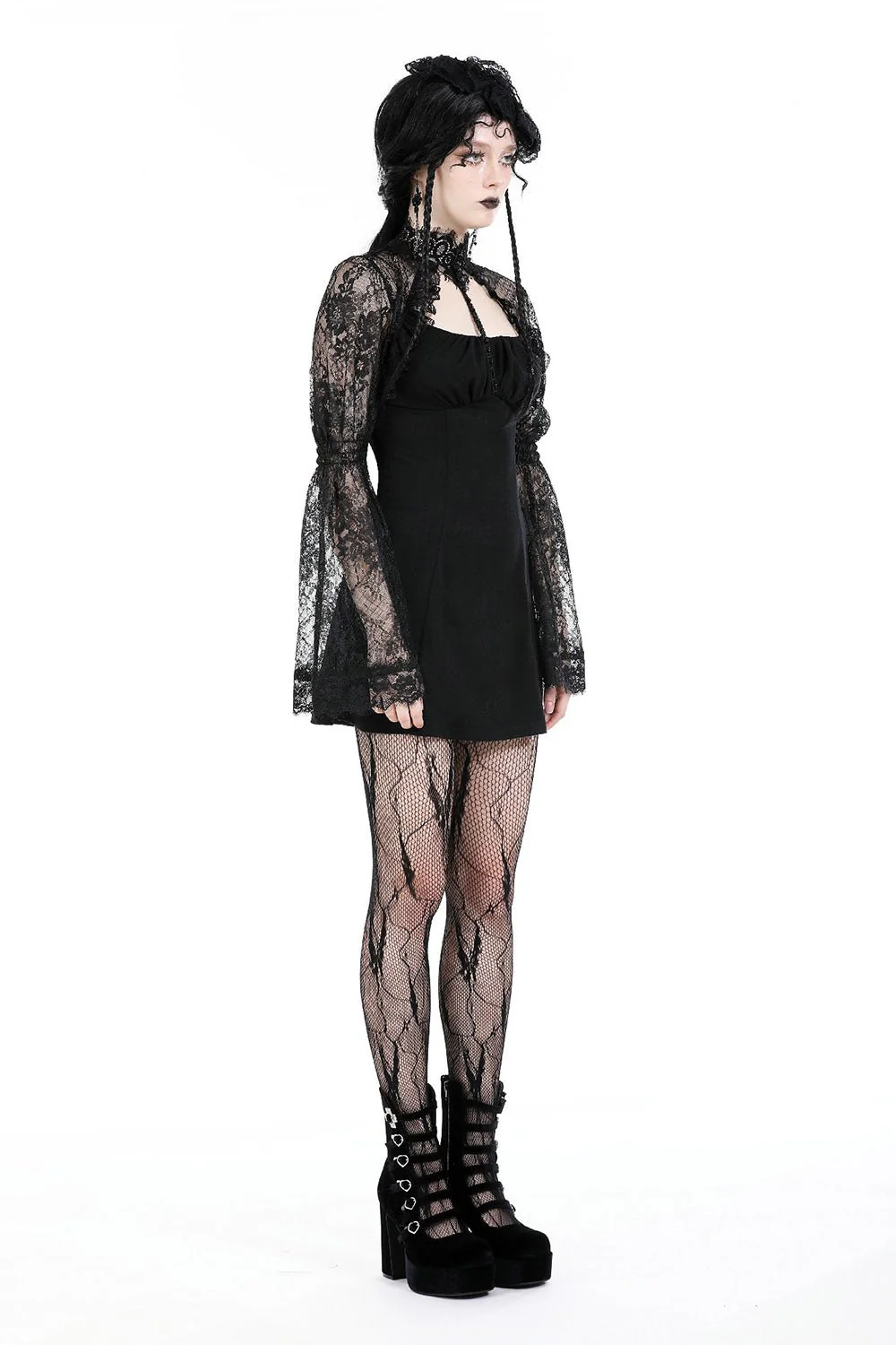 Haunted Gothic Keyhole Dress - Image 4