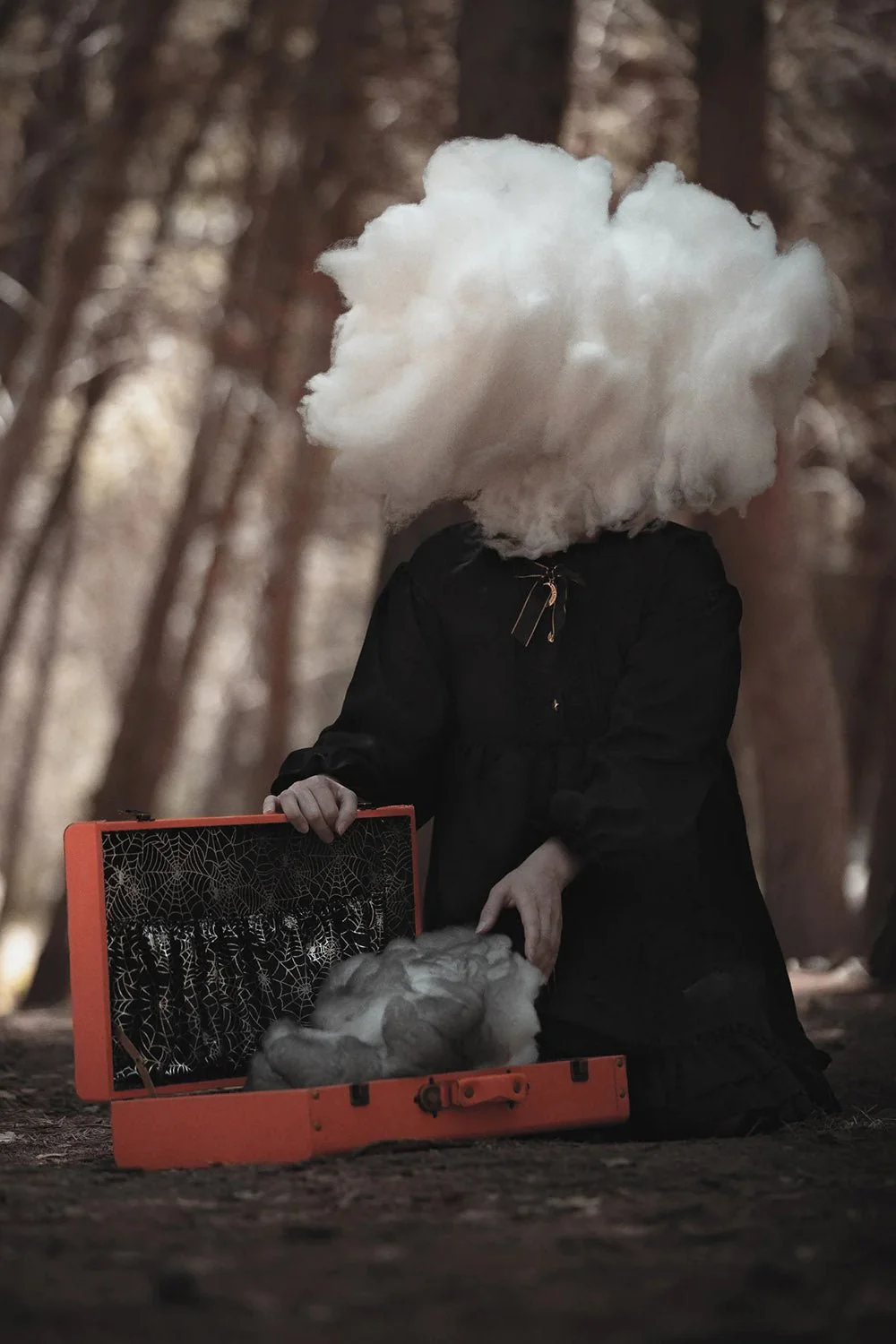 Haunted Hallows Trunk [ORANGE/SPIDERWEBS] - Image 9