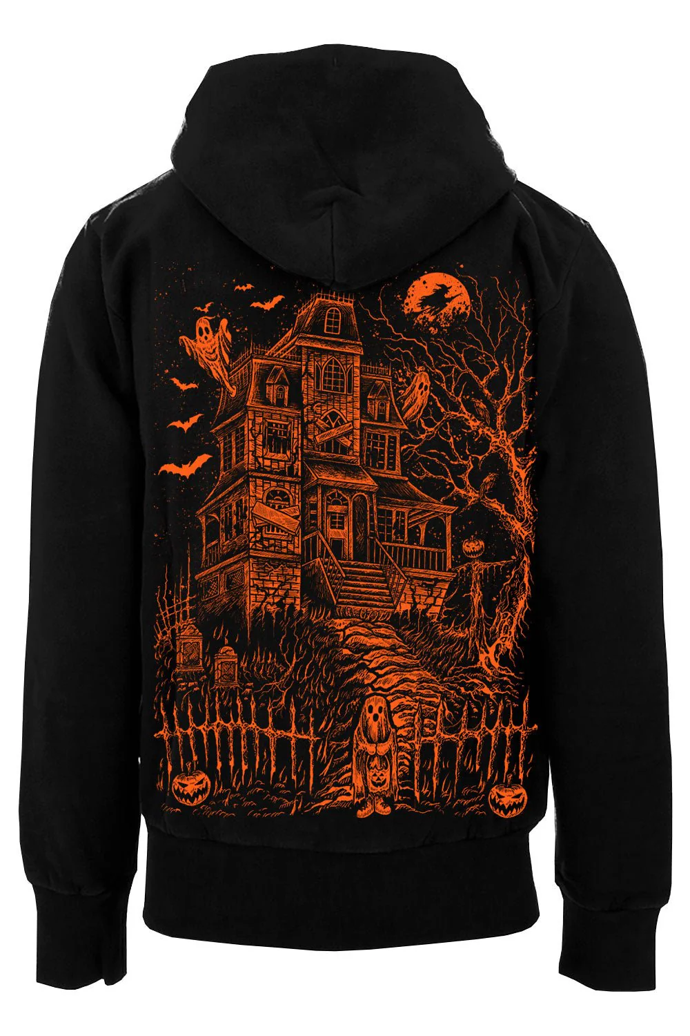 Haunted Mansion Hoodie [PUMPKIN ORANGE] - Image 11