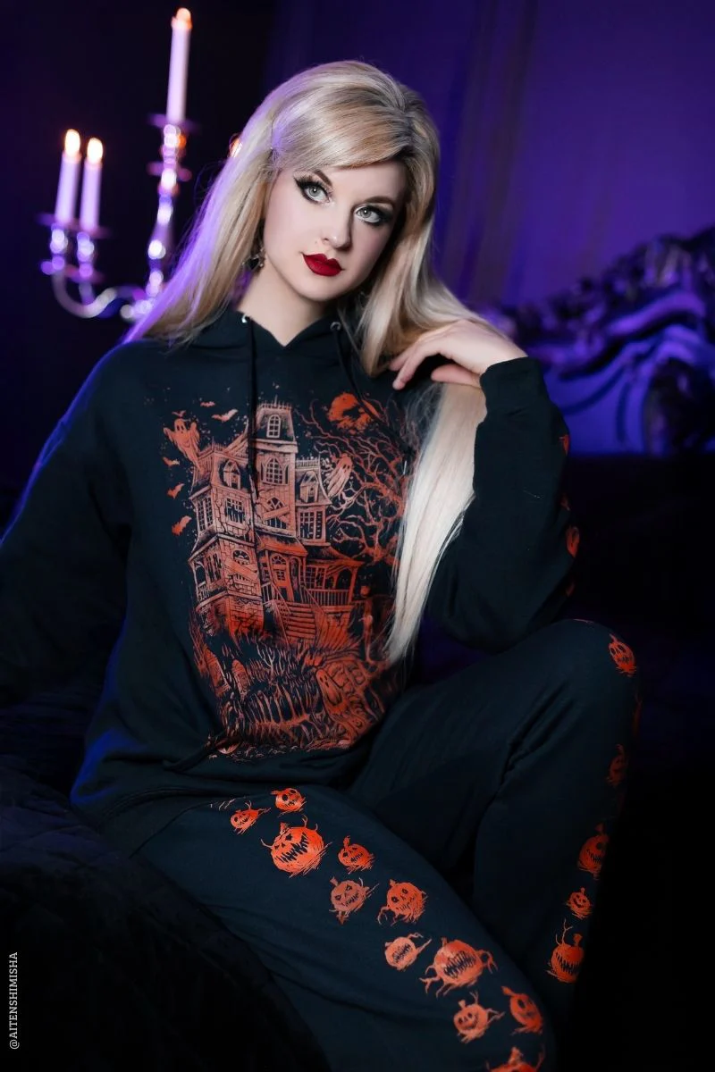 Haunted Mansion Hoodie [PUMPKIN ORANGE] - Image 12
