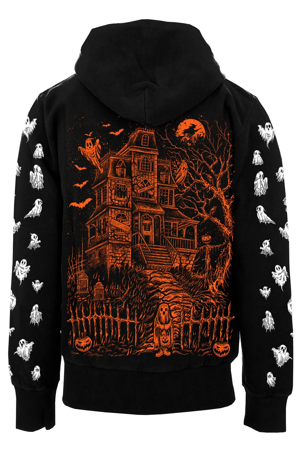 Haunted Mansion Hoodie [PUMPKIN ORANGE] - Image 9