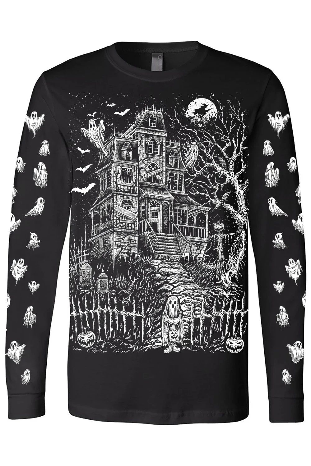 Haunted Mansion T-shirt [White] - Image 5