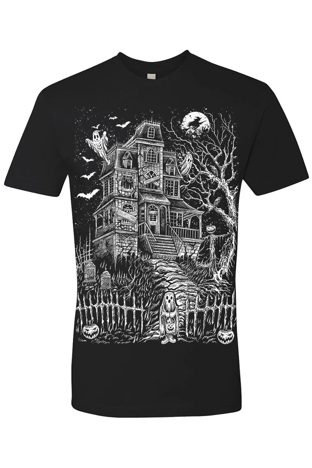 Haunted Mansion T-shirt [White] - Image 6