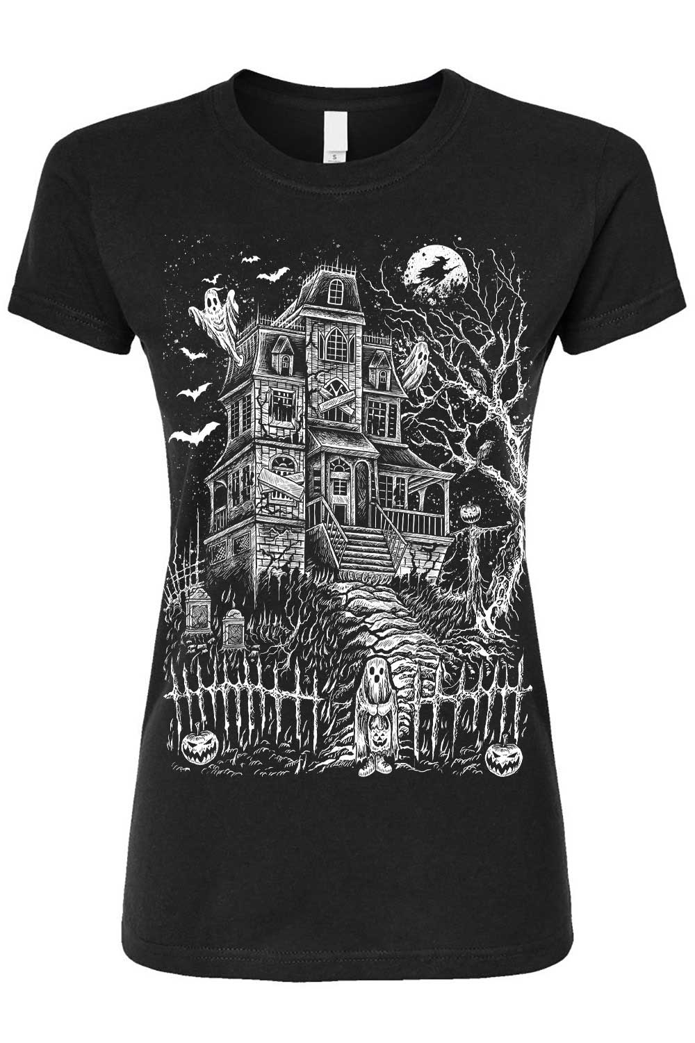 Haunted Mansion T-shirt [White] - Image 7