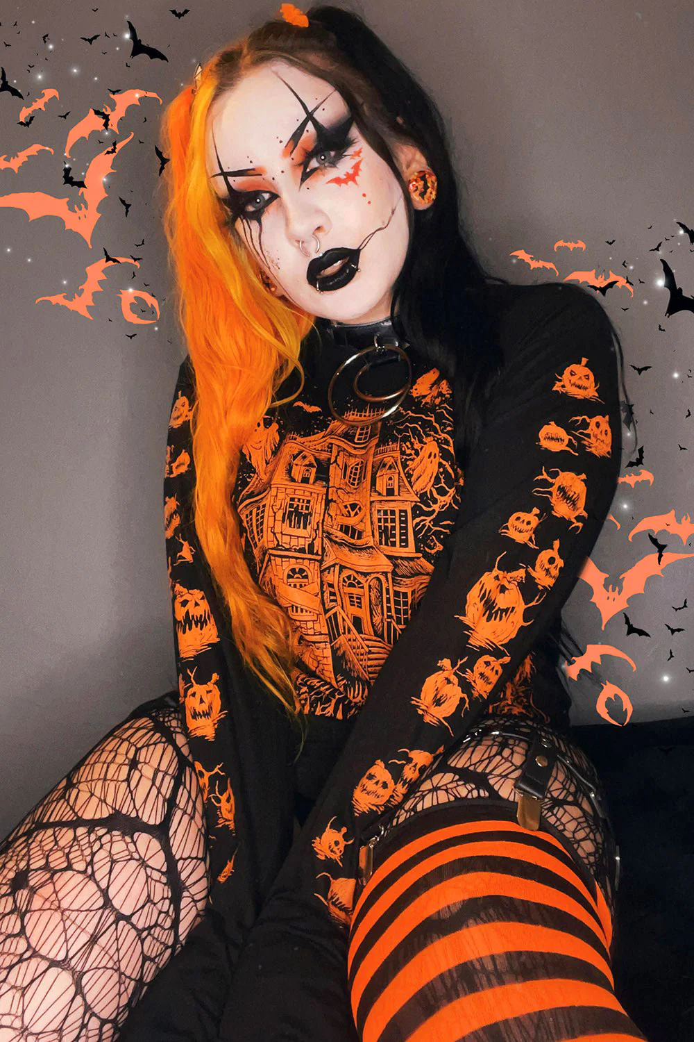 Haunted Mansion T-shirt [PUMPKIN ORANGE] - Image 17
