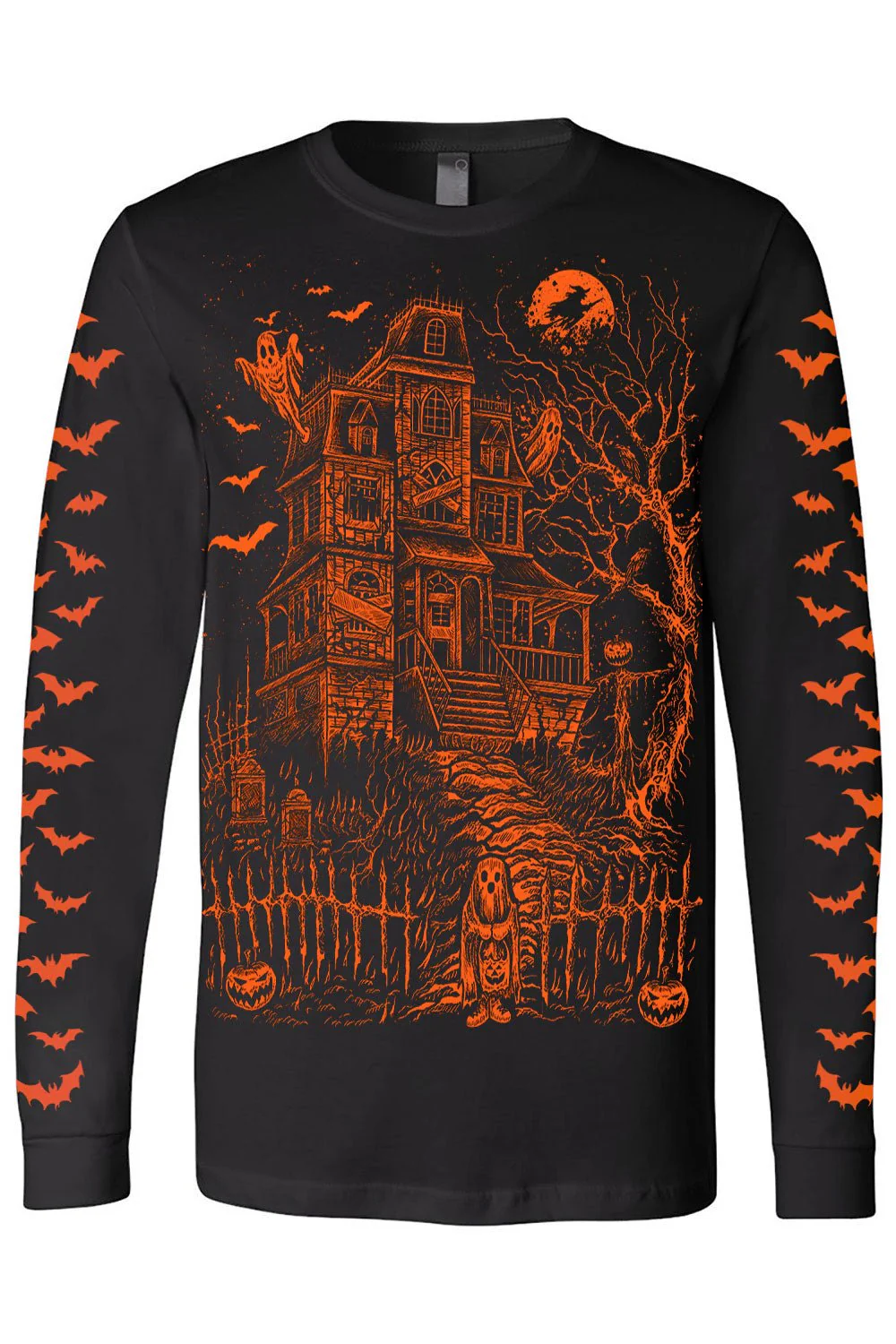 Haunted Mansion T-shirt [PUMPKIN ORANGE] - Image 4