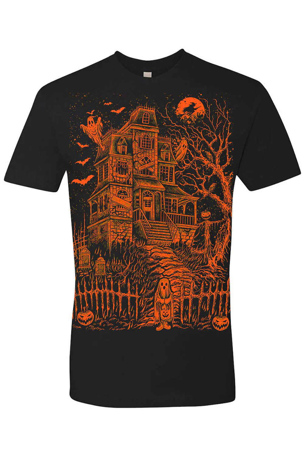 Haunted Mansion T-shirt [PUMPKIN ORANGE] - Image 8