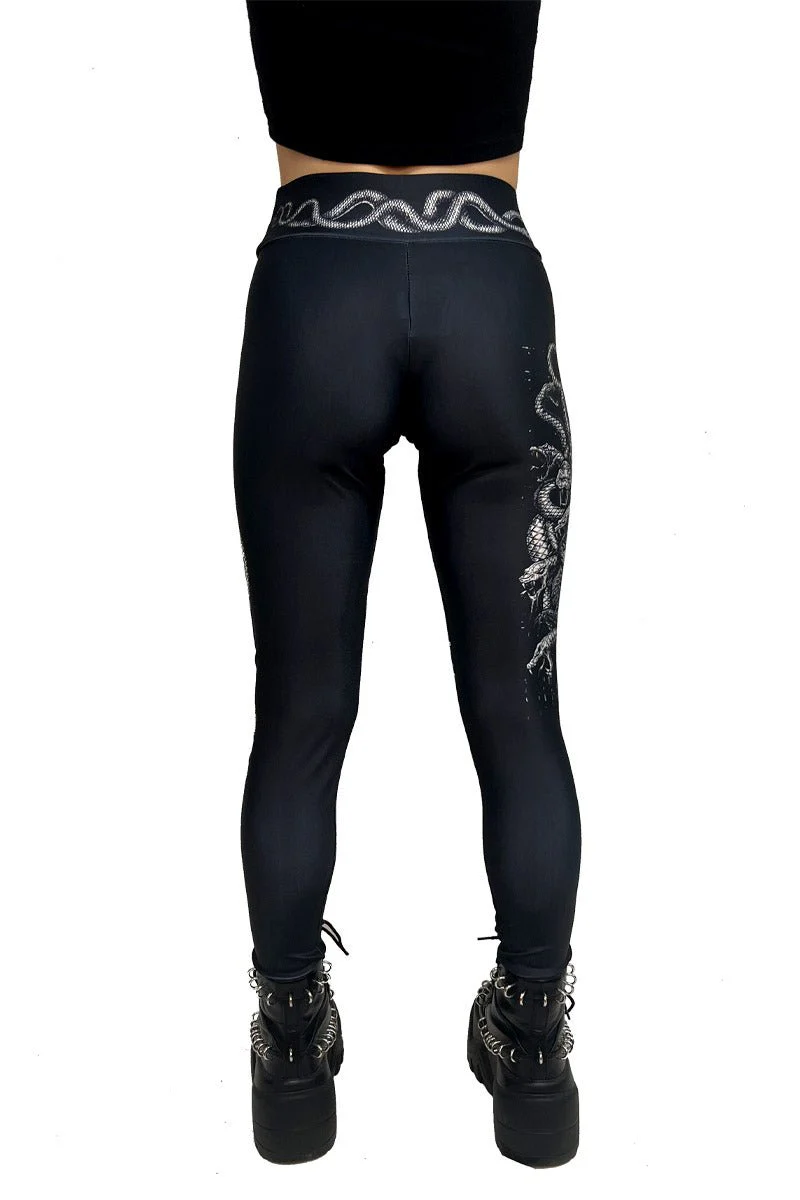 Heavy Metal Medusa Leggings - Image 7