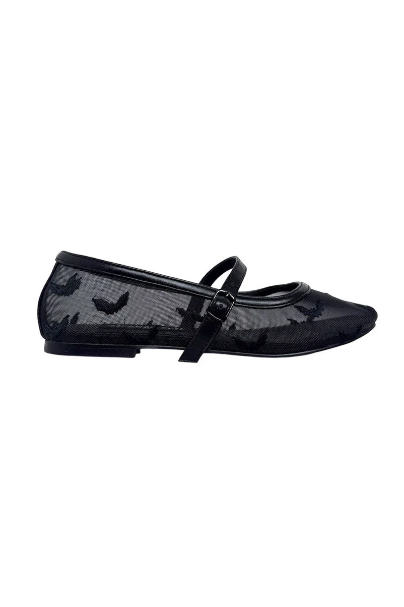 Helena Bats Flats [Black] - Image 4