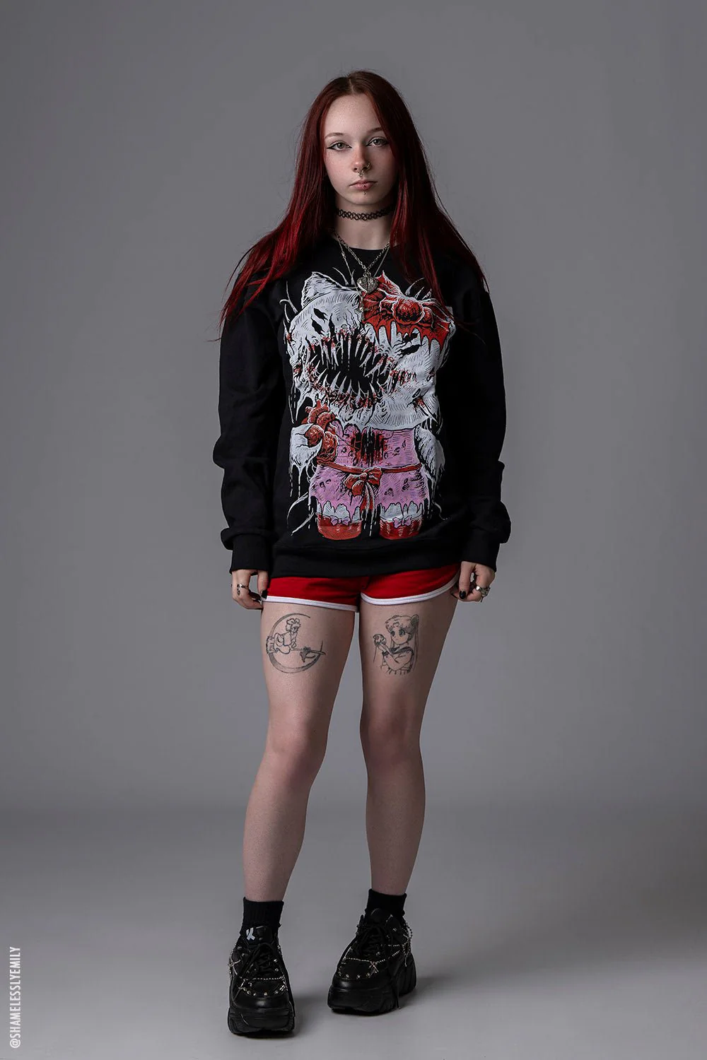 Hell Kitty Sweatshirt - Image 10
