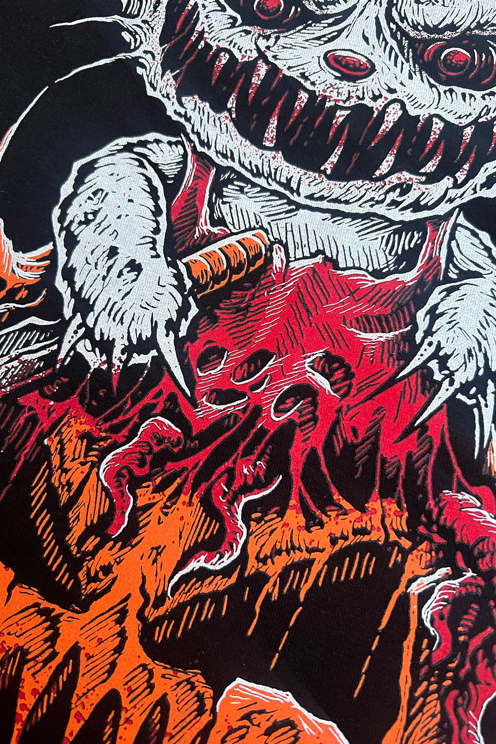 Hell-O-Ween Kitty T-shirt - Image 8