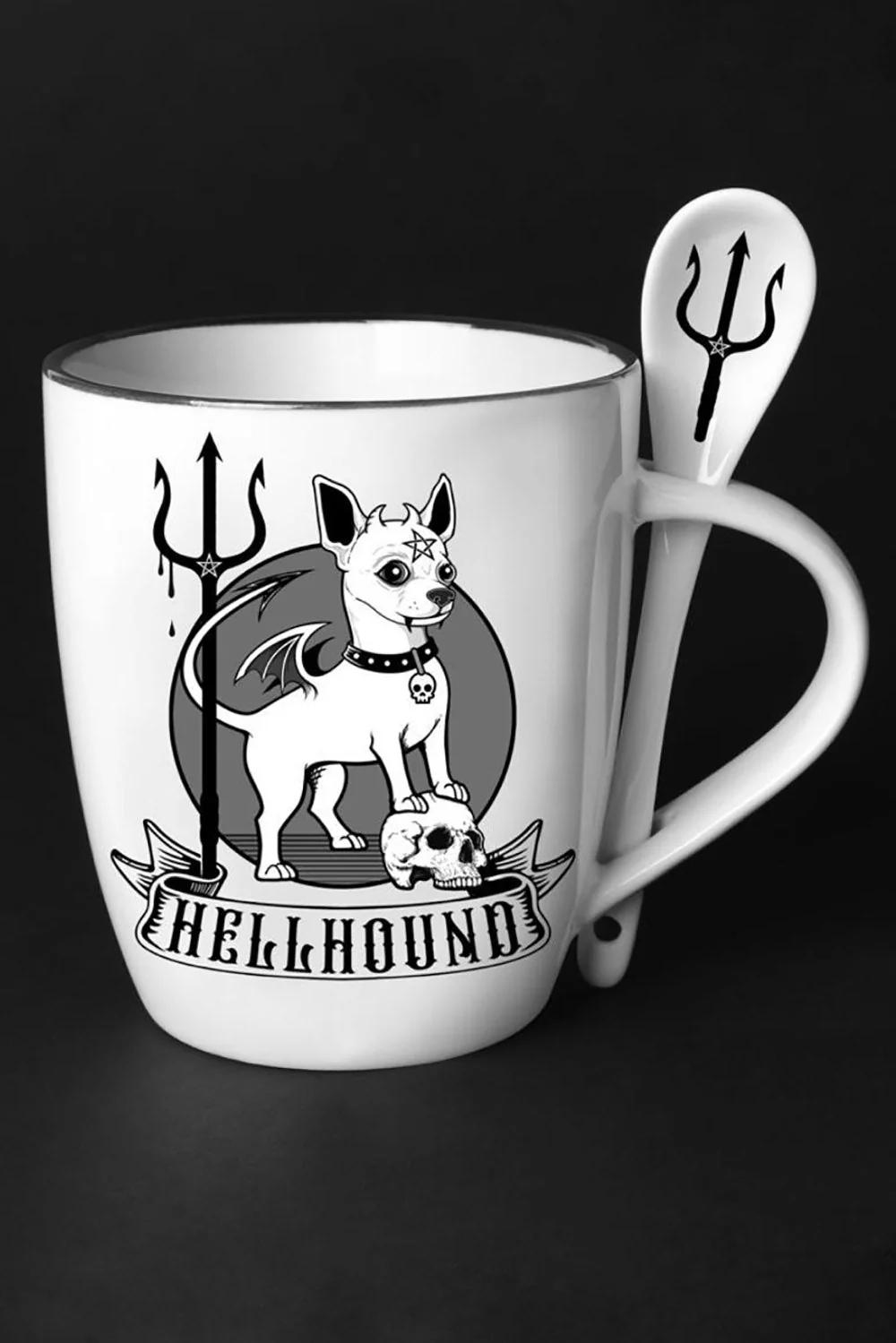Hellhound Mug & Spoon Set - Image 2