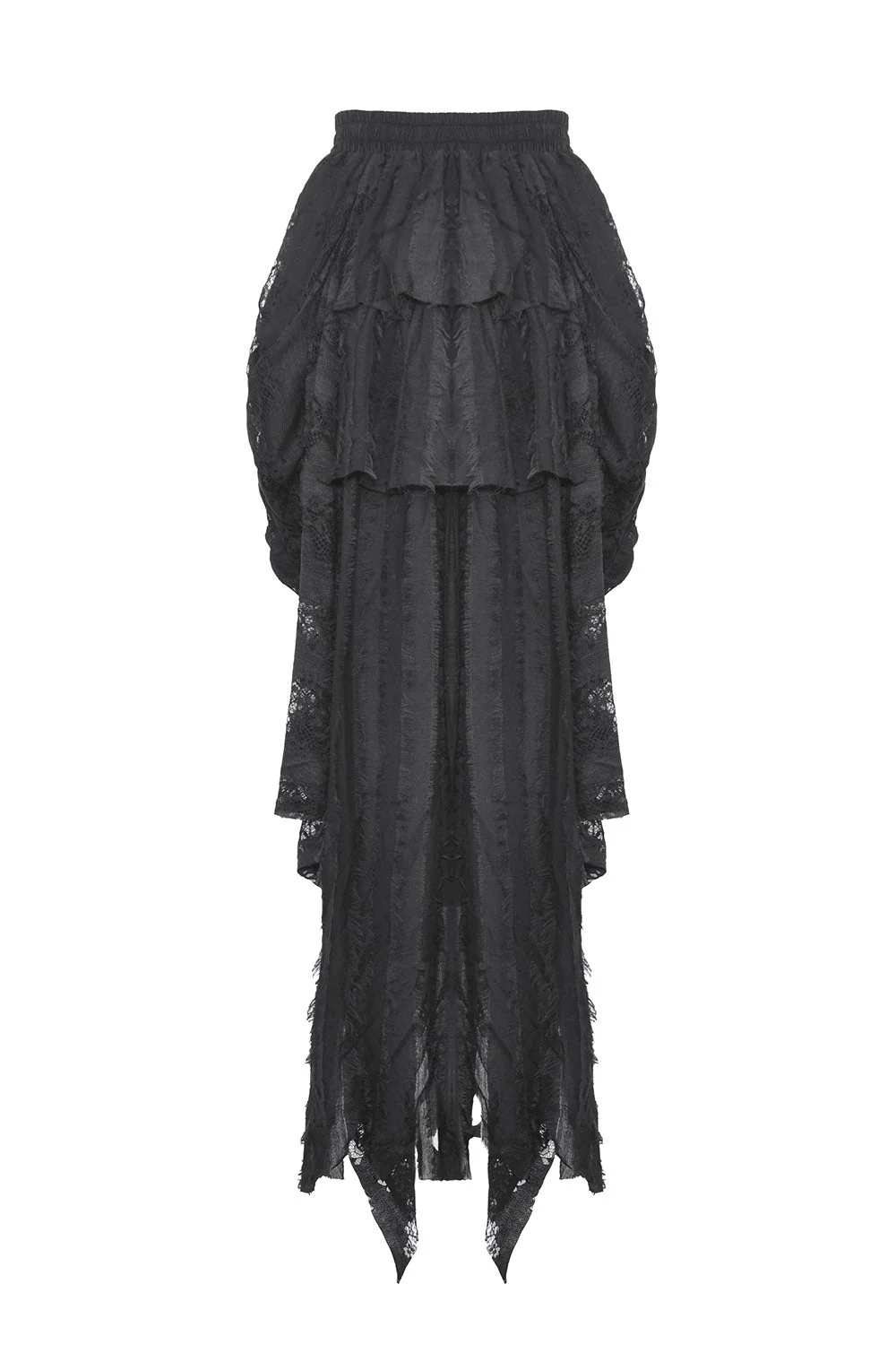 High Priestess High Low Skirt with Back Train - Image 8