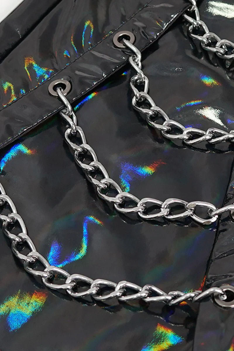 Holographic Hell Leather Pants - Image 10