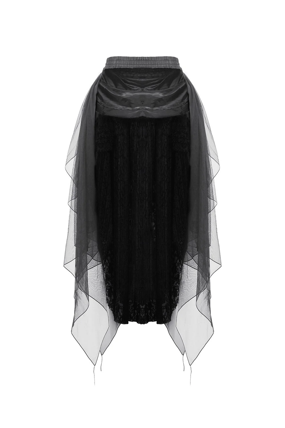In Mourning Gothic Bustle Skirt - Image 9