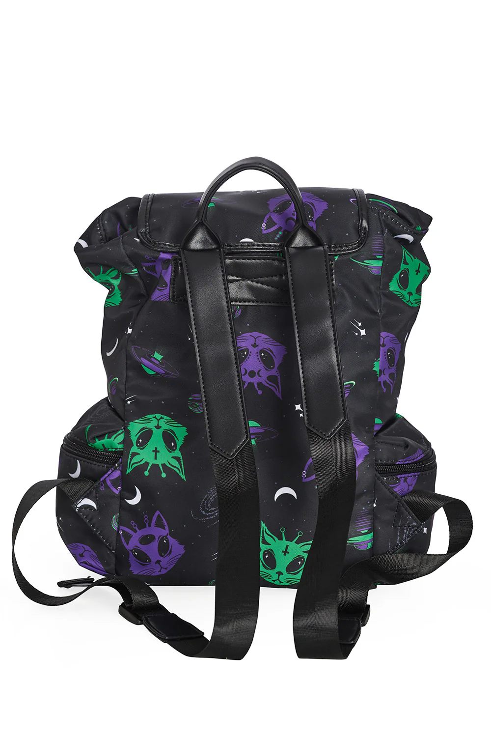 Kawaii Sci-Fi Space Cat Backpack - Image 4