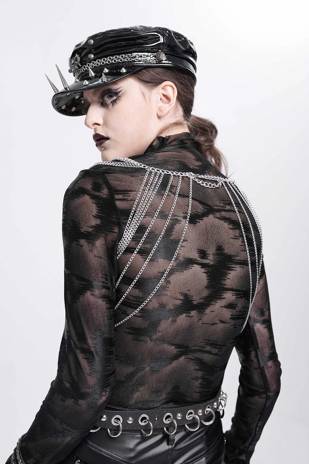 Knightcore Chainmail Headdress Harness - Image 10