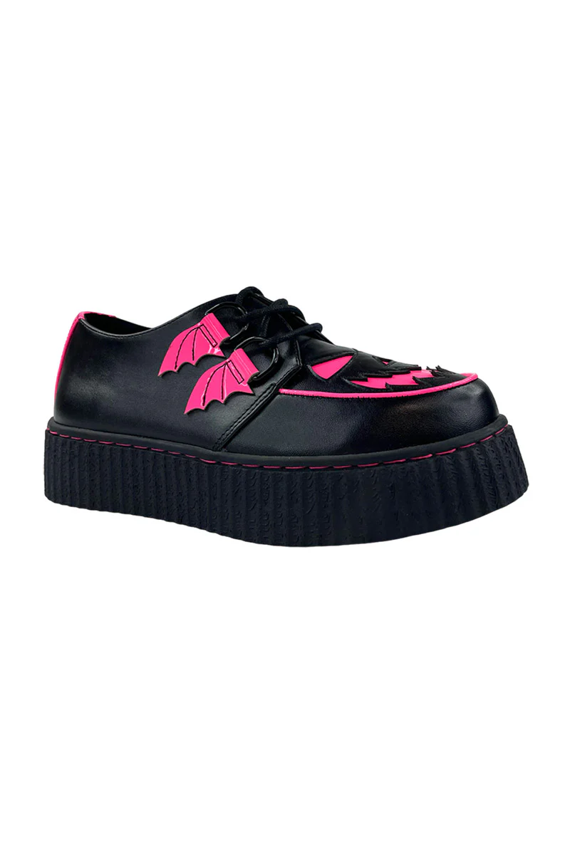 Krypt Scary Jack Creepers [BLACK/HOT PINK] - Image 2