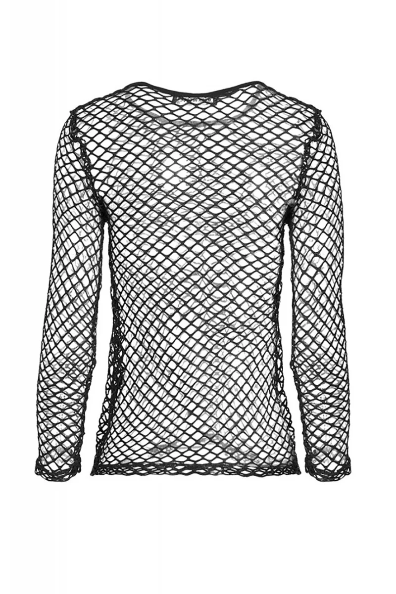 Gloomstone Fishnet Long Sleeve Top - Image 6