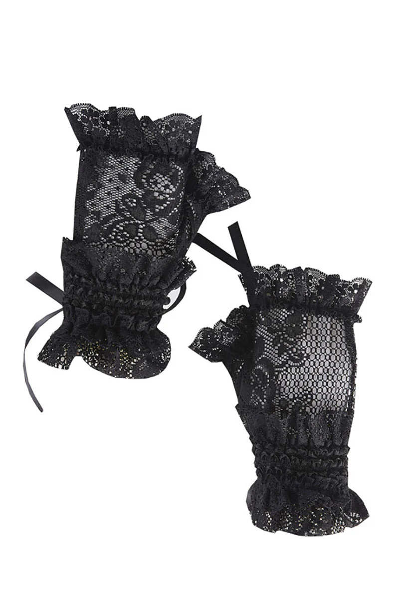 Let Them Eat Cake Lace Gloves
