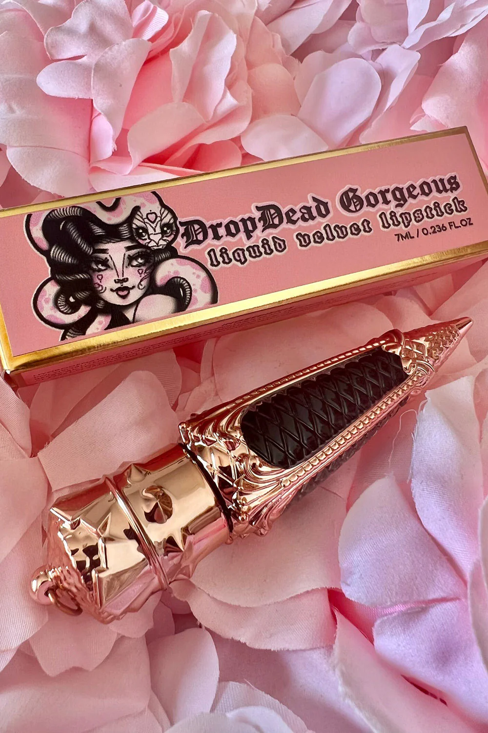 Liquid Luxe Velvet Lipstick [MIDNIGHT] - Image 7