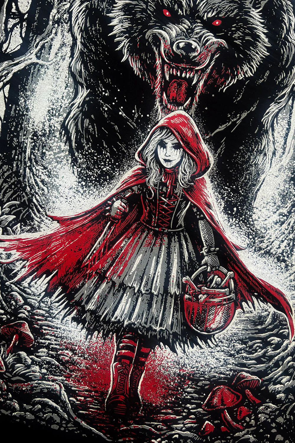 Little Dead Riding Hood Hoodie - Image 5