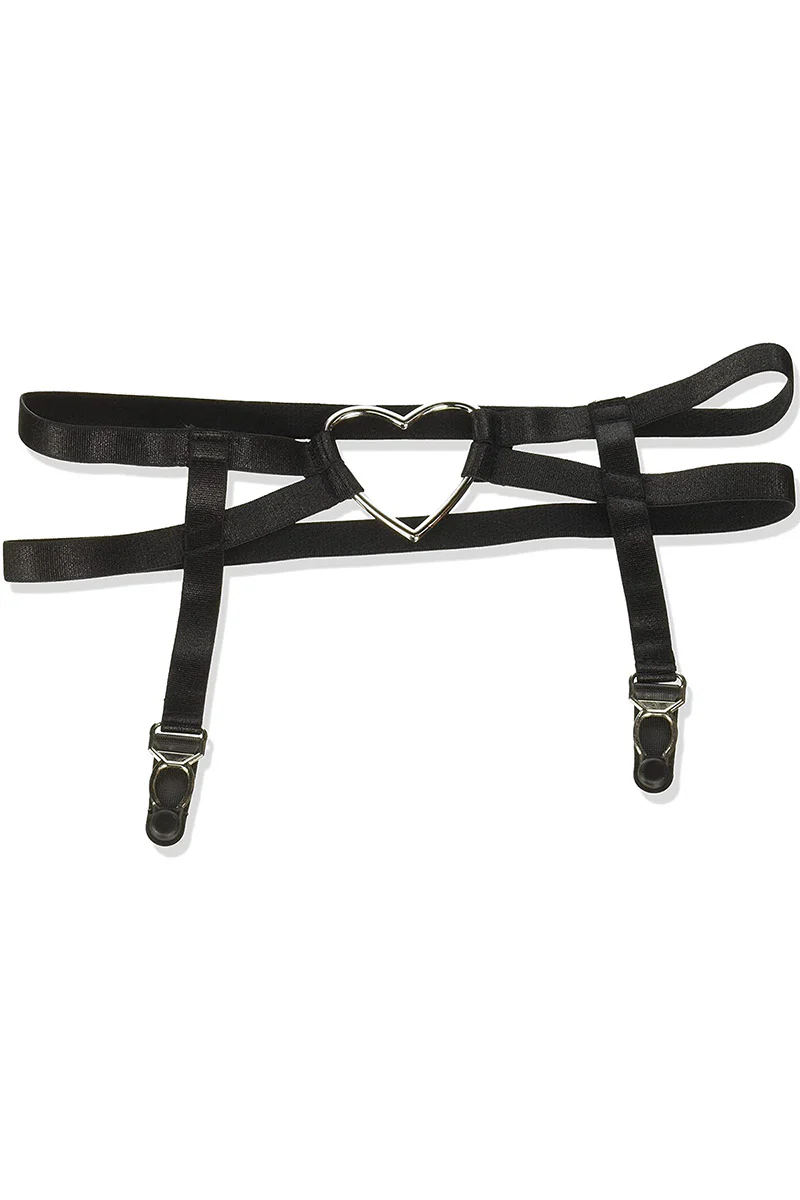 Lovelace Elastic Heart Garters - Image 2