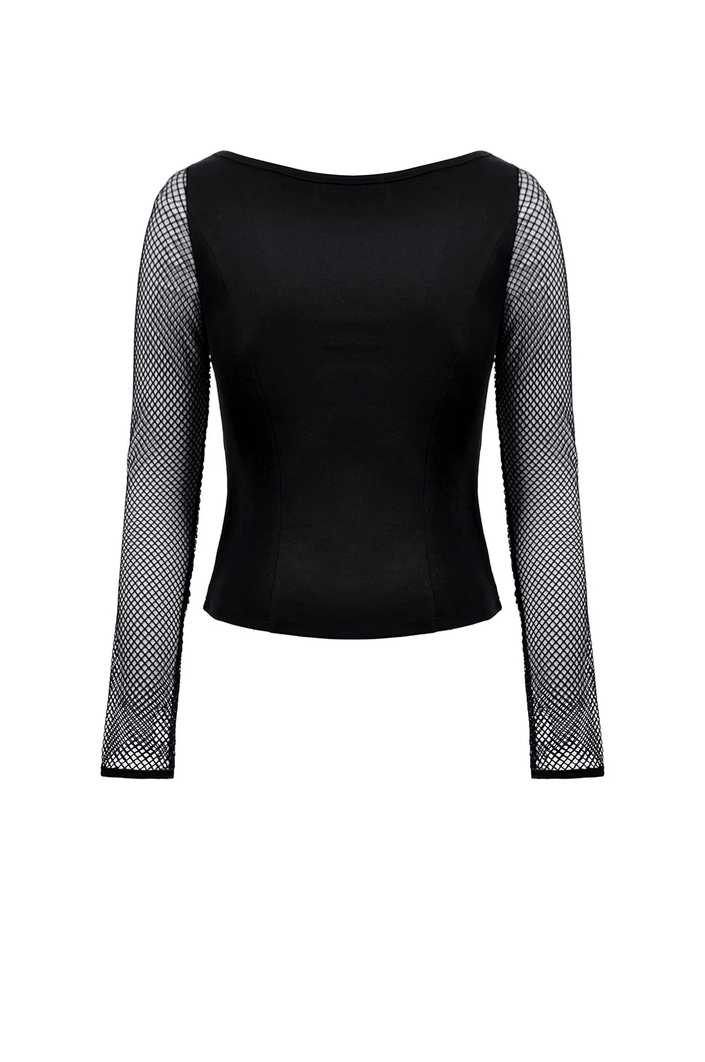 Luna Eclipse Cotton Fishnet Top - Image 6