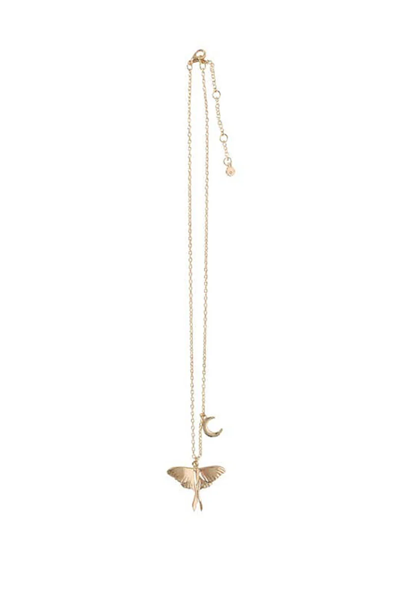 Luna Moth Necklace - Image 4