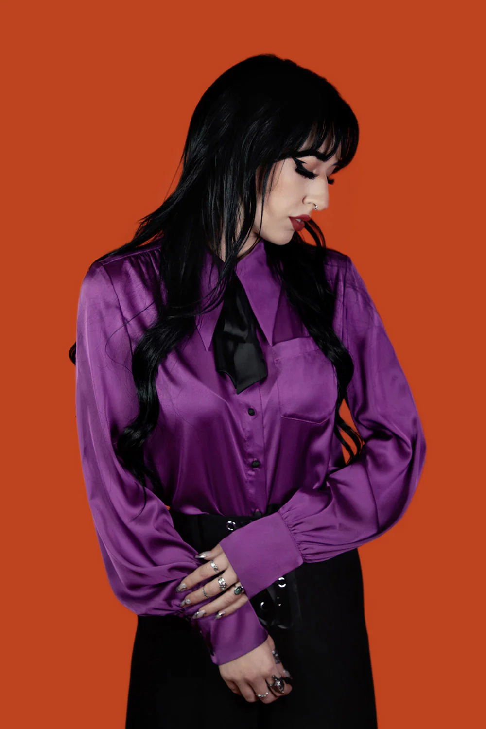 Lunar Moth Button Down Shirt - Image 7