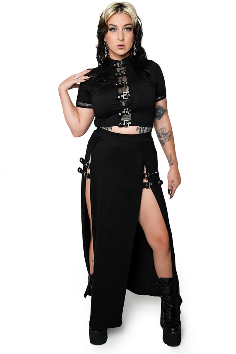 M-Line Buckle Skirt - Image 9