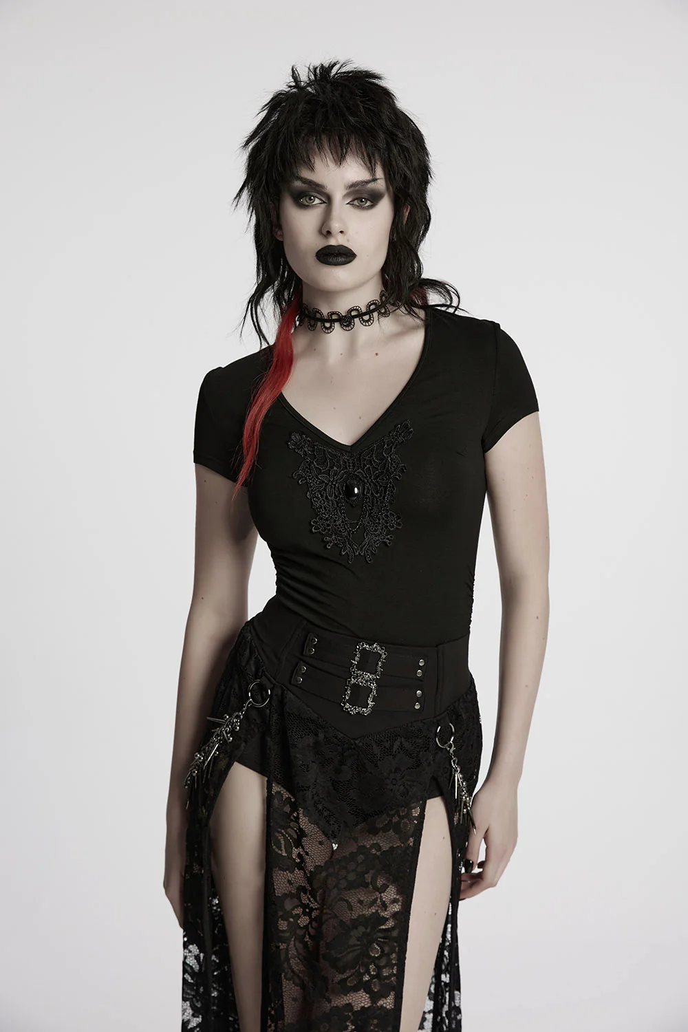 Melancholia Embroidered Short Sleeve Shirt - Image 4
